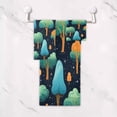 thumbnail image 5 of Coolnut Cartoon Trees Bathroom Towel Set Absorbent Soft 3-Piece Bath Towel Hand Towel Washcloth Decorative Towels for Bathroom Gym Hotel Beach Swimming Pool Washcloth Gift, 5 of 7