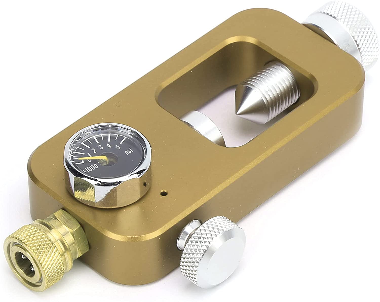 Scuba Adapter Diving Equipment Scuba Tank Refill Adapter with with 8MM Pressure Gauge M18x1.5