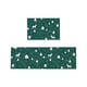 thumbnail image 2 of Juego de 2 Tapetes Navideños para Cocina | Felpudos Antideslizantes de Poliéster En Rojo y Verde | Alfombras Antimanchas para Entrada, Baño y Dormitorio | Alfombra Decorativa Navideña, 2 of 6