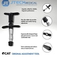 thumbnail image 4 of Herramienta de ajuste quiropráctico original JTECH Medical J-Tech CAT, herramienta manual para corrección de columna y masajeador de espalda y cuello, rango de fuerza promedio máximo de 20 a 45 lb, fa, 4 of 5