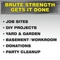 thumbnail image 4 of (4 pack) Bruutee's Super Tuff® Contractor Bags, 55 Gallon, 20 Bags (Twist Tie), 4 of 5