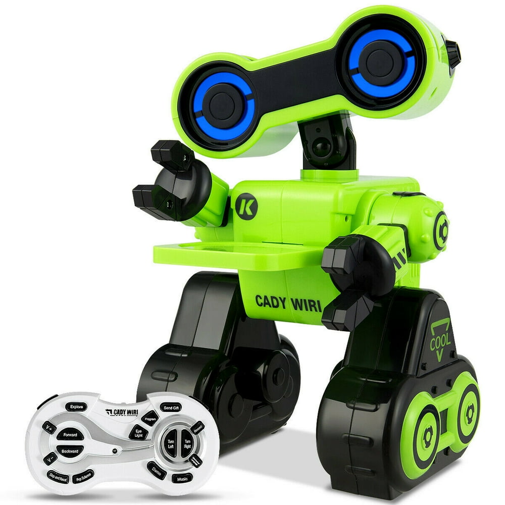 Gymax Remote Control RC Robot Intelligent Programmable For Kids