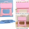 thumbnail image 2 of BTideas Taburete Plegable Portátil, Taburete Pequeño Plegable, Plástico, 265 lbs Rosa, 2 of 8