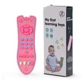 thumbnail image 1 of Juguete con Control Remoto de TV, Juguete Remoto de Aprendizaje con música Ligera, Juguete de Aprendizaje de inglés, Juguete Educativo temprano para bebés, niños, niñas, 1 of 5