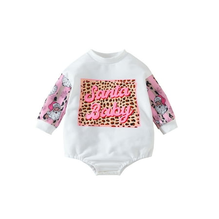 

Baby Girl Boy Crewneck Sweatshirts Baby Christmas Letter Pullover Knit Sweater Fall Winter Clothes