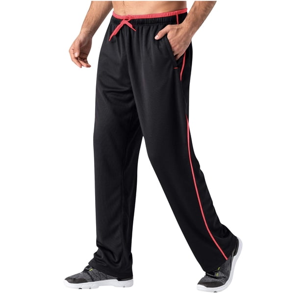 Ceisia Gift Men's All-Season Sports Pants - Fitness Running Solid Color Tapered Jogger Pants with Zipper Pockets