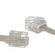 thumbnail image 4 of Extensión telefónica lisa cable plano, 7.62 m marfil, blanco, 4 of 4