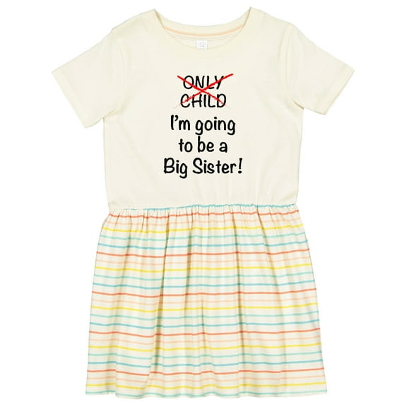 Inktastic I'm Going to Be a Big Sister Girls Toddler Dress
