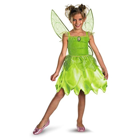 Girls Disney Fairies Tink and The Fairy Rescue Classic Costume, One Color, Small/4-6X