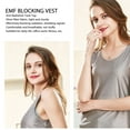 thumbnail image 3 of Chaleco De Bloqueo EMF, Ropa Antiradiación, Camiseta Sin Mangas De Protección Para Hombres De Fibra Plateada, Blindaje De SeñAl WiFi, Protección Contra La Radiación Sin Mangas, 3 of 7