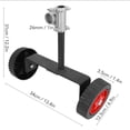 thumbnail image 3 of Adjustable Support Wheel for String Trimmer and Brushcutter with Height Customization and 26mm Tube ABS Material, 3 of 5