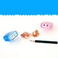 thumbnail image 3 of Compact Double Hole Handheld Pencil Sharpeners for Children Students and Families - for Home School and Craft Use 4PCS, 3 of 6