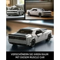 thumbnail image 3 of Nifeliz Mini Demon Muscle CAR Set, Iconic Building Toy Model for Adults, Ideal Display Set for Muscle Car Fans Gift-Giving (1225 PCS, NF10284), 3 of 6