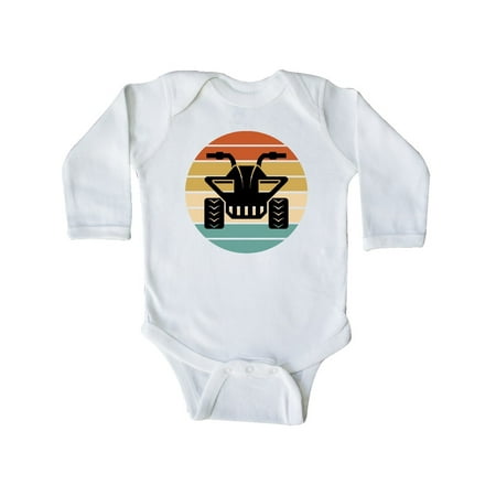 

Inktastic Off Roading Mudding Retro Sunset Gift Baby Boy or Baby Girl Long Sleeve Bodysuit