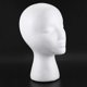 thumbnail image 3 of Foam Mannequin Wig Head Display Hat Cap Wig Holder White Foam Head, 3 of 5