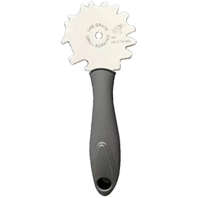 Grill Scraper, Stainless Steel Bristle Free BBQ Cleaner for Safe Grilling, Compact Grill Tool with Dishwasher Safe Design for Grill Grate Cleaner Universal Compatibility