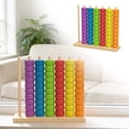 thumbnail image 2 of Wooden Abacus Counting Toy for Toddlers Colorful Bead Maze Educational Math Learning Game Preschool Classic Activity Board, 2 of 9