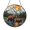 Acrylic 3.5 Inch, variant on Forest Bear Family Glass Suncatcher for Window Decor, Wildlife Light Catcher Hanging Art, Rustic Nature Inspired Home Accent