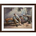 thumbnail image 2 of Art.com Morning Interior Art Print by Maximillian Luce, Brown Frame Wall Art, 40" x 32", 2 of 5