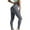 Gray, variant on Lenpel Leggings for Women Seamless High Waisted Slim Full Length Running Yoga Pants Athletic Workout Tights