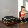 thumbnail image 5 of Yes4All 8 in Stackable Wooden Plyo Box, with Anti-Slip Surface for Home Gym, Black, 5 of 8
