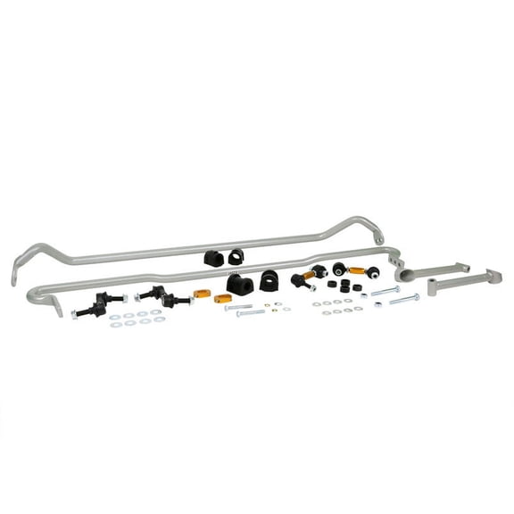 Whiteline Front (26mm) and Rear (22mm) Swaybar Kit; fits Subaru WRX STI 15-18 Fits select: 2018 SUBARU WRX STI LIMITED