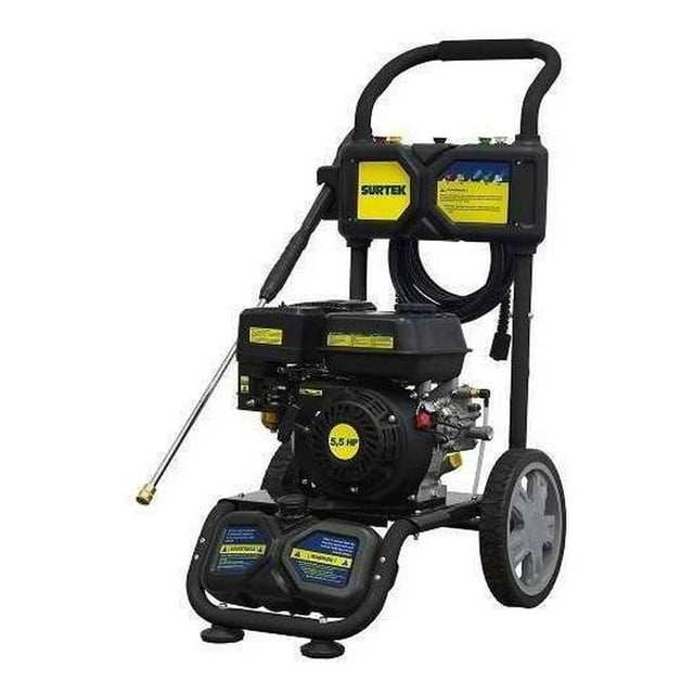Hidrolavadora Gasolina 5.5hp + Lanza Pistola Limpieza Surtek SURTEK HG755-SUR