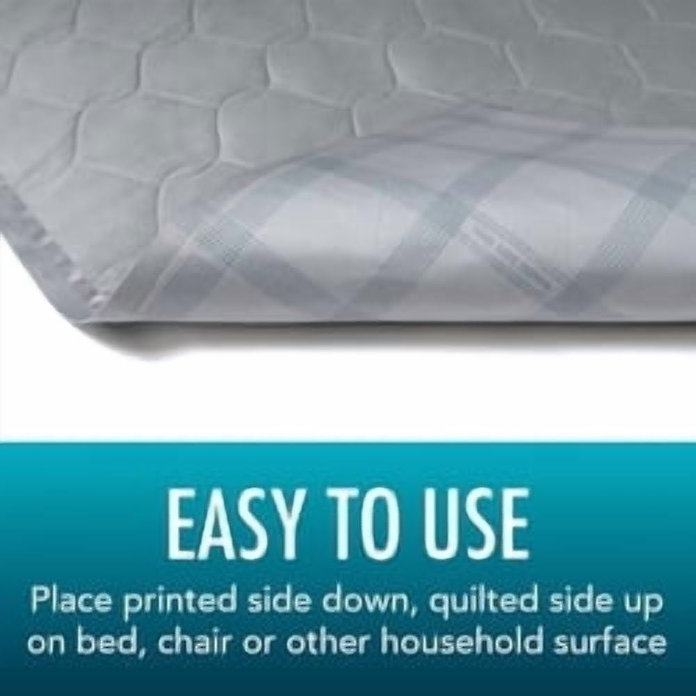 Assurance Washable Protective Underpad for Incontinence, XL, Maximum Absorbency