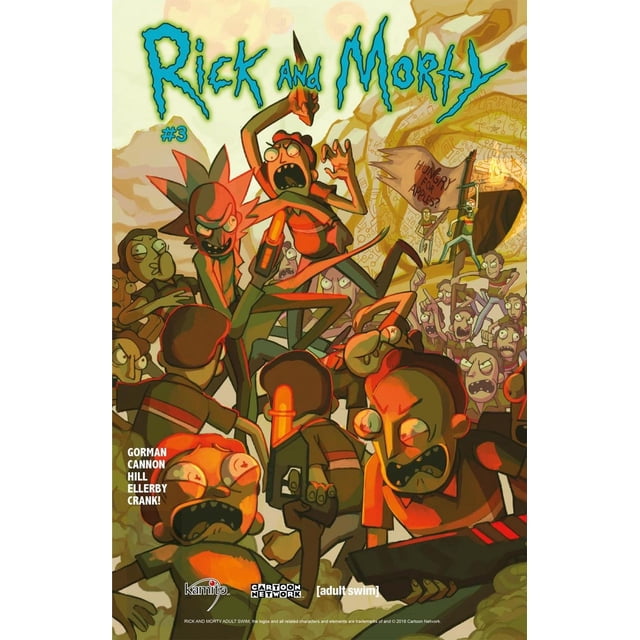 RICK AND MORTY 3D EDITORIAL KAMITE 7500588014855