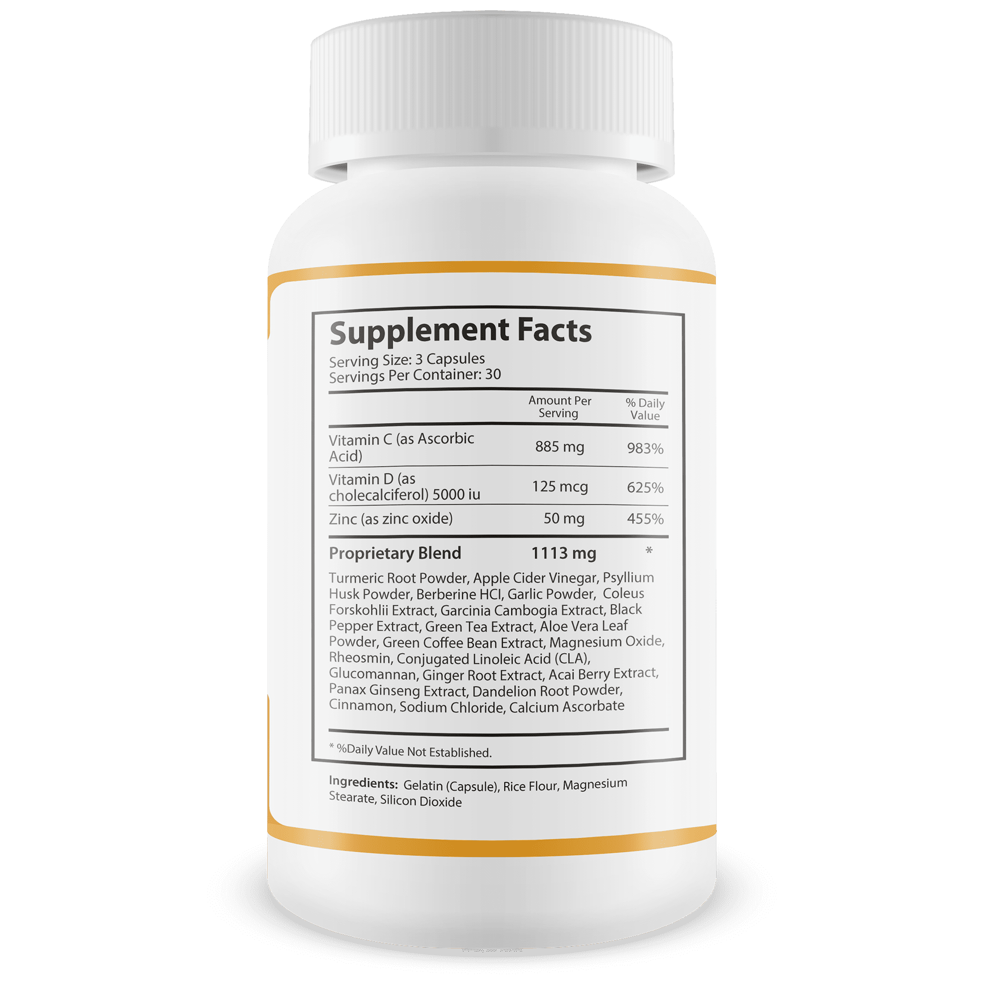 Orange Trick Gut Cleanse Detox - Our Best Bloat Blasting Colon Cleanse Detox Supplement - Advanced Herbal Colon Cleanse Formula - Slim Gut Cleanse to Reduce Bloating - Colon Cleanse Capsules