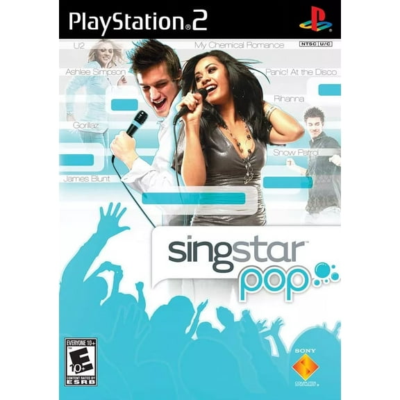 Singstar Pop (Game Only) PS2 (Brand New Factory Sealed US Version) PlayStation2,
