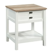 Sauder Cottage Road Nightstand, Soft White Finish