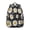 Colorful Tropical Flower and Butterfly Artwork, variant on Boho Mushroom Students Backpack Vintage Magical Forest and Woodland Fairy Tale Mushroom Design Psychedelic Trippy School Bag