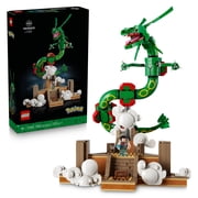LEGO Pokémon Rayquaza - Collectible Building Set for Adults, Ages 18+ - Posable Pokémon Figure for Display - Desk, Bookshelf or Home Office Decor - Gift for Men & Women - 72168