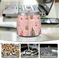 thumbnail image 6 of Yayeee Ashtray with Lid for Cigarette Smokeless Stainless Steel Home Ash Holder, White Gingerbread Houses, 6 of 7