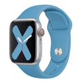 thumbnail image 1 of Correa de silicona para Apple Watch Band 44mm 40mm 45mm 41mm 49mm 42mm 38mm 44 45 mm pulsera iwatch Ultra series 7 se 3 4 5 6 8 banda Dengxun unisex, 1 of 2