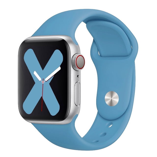Correa de silicona para Apple Watch Band 44mm 40mm 45mm 41mm 49mm 42mm 38mm 44 45 mm pulsera iwatch Ultra series 7 se 3 4 5 6 8 banda Dengxun unisex