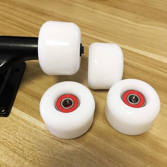 83A Soft Sport Cruiser Street 4 Skateboard Wheels Bearings Part Kit 50mm X 36mm