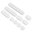 thumbnail image 3 of 10Pcs Cord Organiser Clips, Self Adhesive Desktop Sorting Data Cable Holder Clamp Wire Fixing Clip Storage Buckle USB Cable Holder System For, 3 of 8