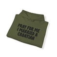thumbnail image 4 of Croatian Croatia Wedding Wife Husband Hoodie, Gifts, Hooded Sweatshirt, 4 of 4