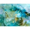 thumbnail image 3 of Borges, Victoria 24x19 Black Modern Framed Museum Art Print Titled - Aqua Brume II, 3 of 5