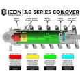 thumbnail image 2 of Icon Vehicle Dynamics 95000L 10-14 RAPTOR FRONT 3.0 VS COILOVER RR CDCV DRVR Fits select: 2011-2014 FORD F150 SVT RAPTOR, 2 of 2