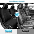 thumbnail image 5 of Car Seat Cover Fit for Nissan Sentra 2008-2026,Breathable Seat Protector Cushion,Non-Slip Protection Easy Installation Scratch Resistant Black,Full Set(2 Row 5 Seats), 5 of 10