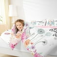 thumbnail image 4 of Feelyou Western Dreamcatcher Bedding Comforter Set, Rustic Dandelion Twin Comforter Sets, Cartoon Flower Floral Reversible Bedding Set, Ultra Soft Bedroom Decor, 2-Piece, 4 of 8