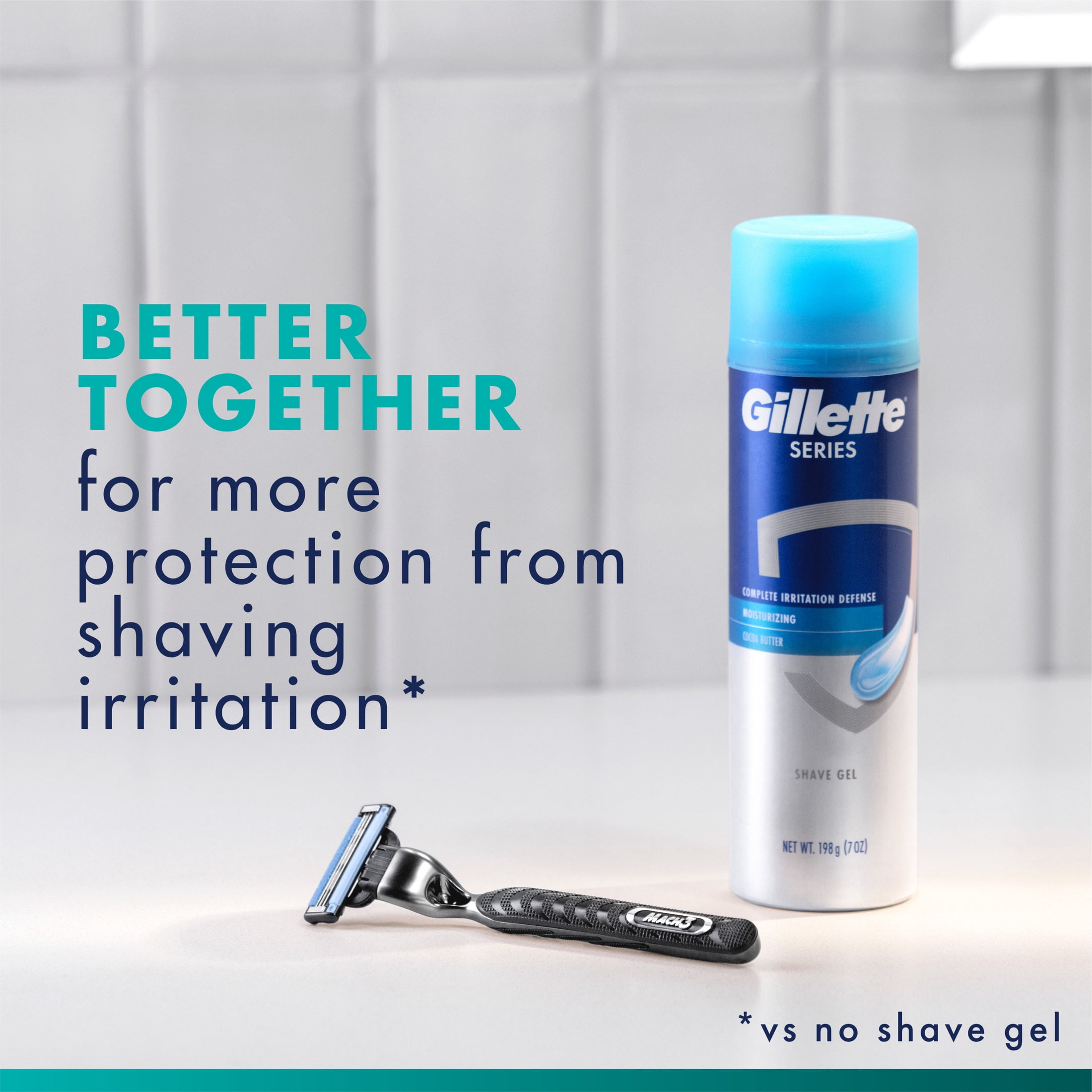 Gillette Mach3 Shaving Razor for Men, Razor Handle, 10 Blade Refills
