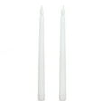 thumbnail image 4 of LED Taper Candles, Battery Powered LED Candle Light Soft 2pcs  For Festival For Birthday Party For Children White Shell, 4 of 8