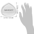 thumbnail image 4 of Esponja para mezclar maquillaje SHANY Stay Jelly Silicone Clear, 4 of 5