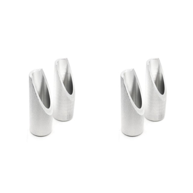 Speravity Múltiples colores disponibles Clavijas de pie de aluminio para pedales de motocicleta Pedal de motocicleta Toe Nail silver plata 2piezas