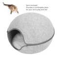 thumbnail image 4 of Kitten Hideout , Washable Detachable Zipper Closure Cat Cave Bed  For Indoor For All Seasons, 4 of 8