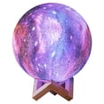 thumbnail image 1 of Luz de estrella 3D, luz de luna, carga USB, luz de estrella pintada, luz de estrella, control remoto, luz de noche, lámpara de mesa creativa, 1 of 1